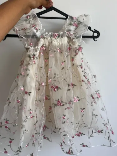 Vestido Borboleta infantil