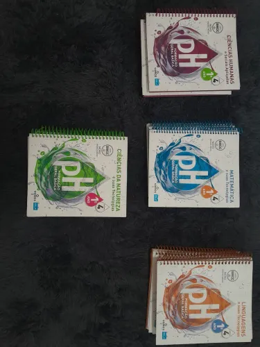 Kit Completo Apostilas pH - 1º Ano Ensino Médio (Mais de 65% de desconto!)