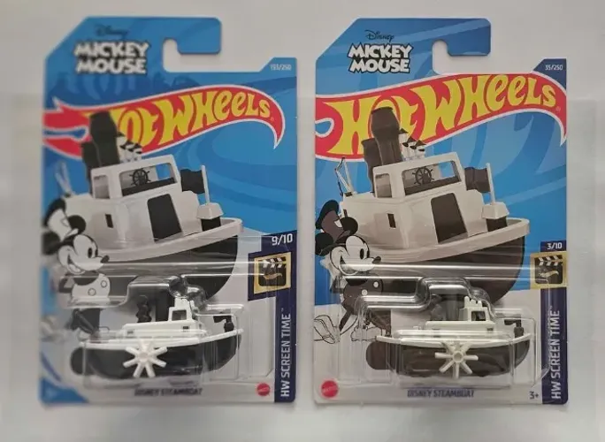 KIT HOT WHEELS DISNEY STEAMBOAT MICKEY - 2021 + 2022