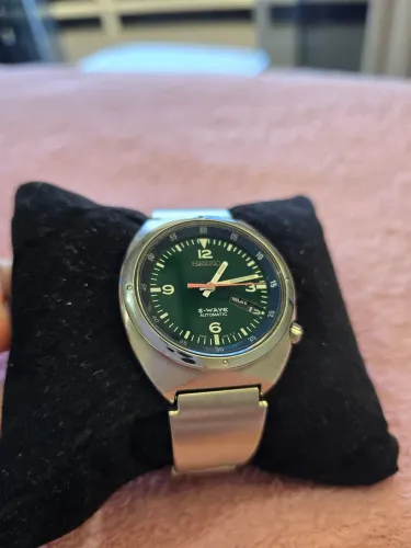 Seiko S-Wave Automático Vintage Raro 39mm - SKX247 - Limpo e Revisado