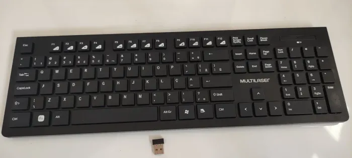 Teclado MULTILASER TC212 - sem fio USB