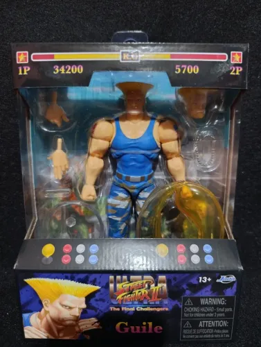 Guile - Jada Toys - Original e Lacrado