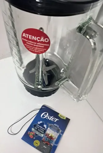 Copo Jarra De Vidro p/ Liquidificador Oster Oliq520/Oliq521 1.8l Original Novo