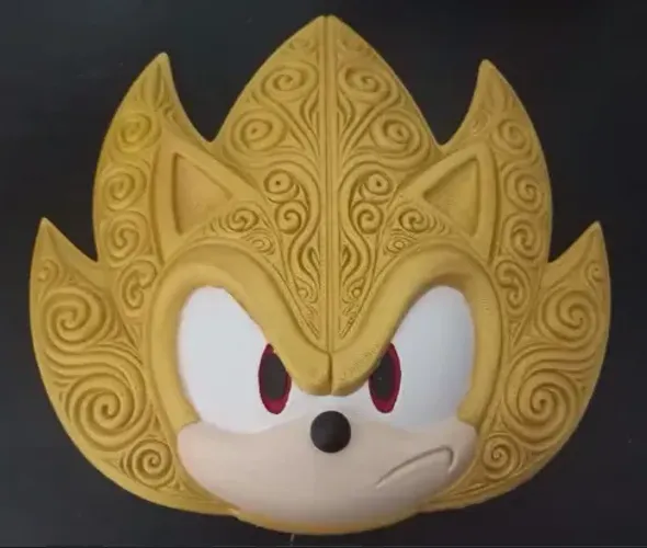 Decoração de Parede Super Sonic Cabeça