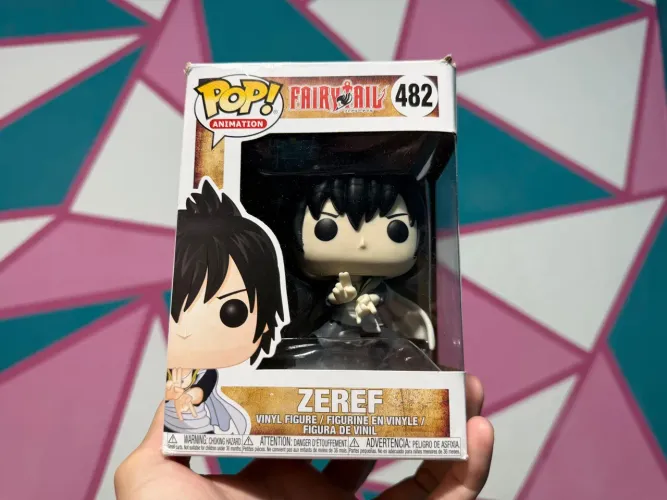 RARO Funko Zeref 482 Fairy Tail NOVO