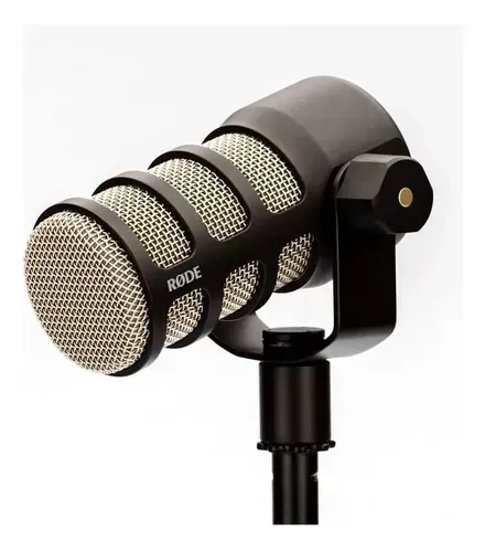 Rode Podmic Microfone Cardióide Dinâmico Cor Preta Podcast