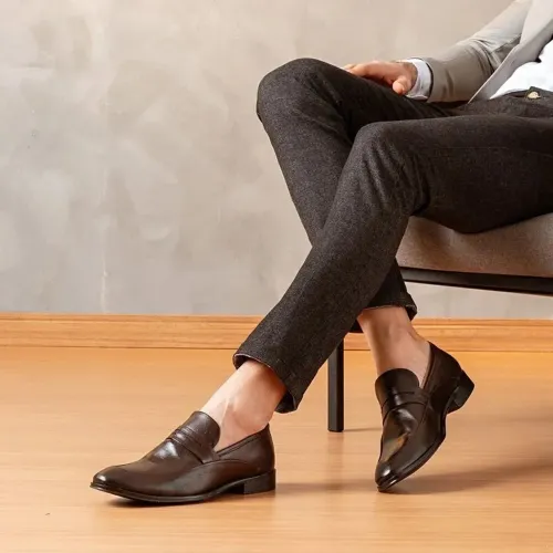 SAPATO SOCIAL MILANO - TIPO LOAFER (43)
