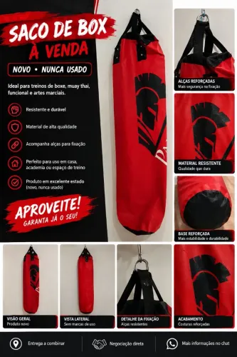 Saco de box NOVO