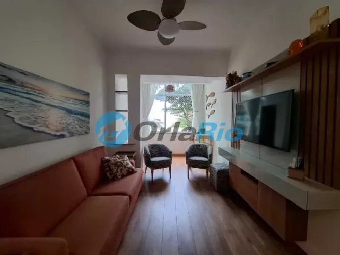 2 quartos, sendo 1 suite - Mobiliado - Leme