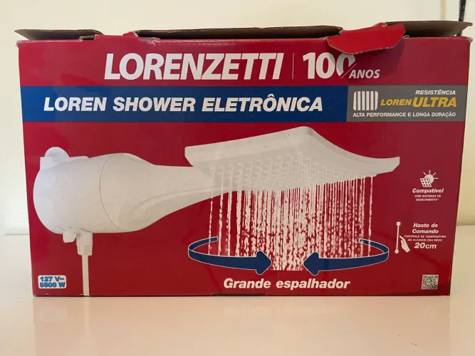 Chuveiro Lorenzetti 127v~ 5500w