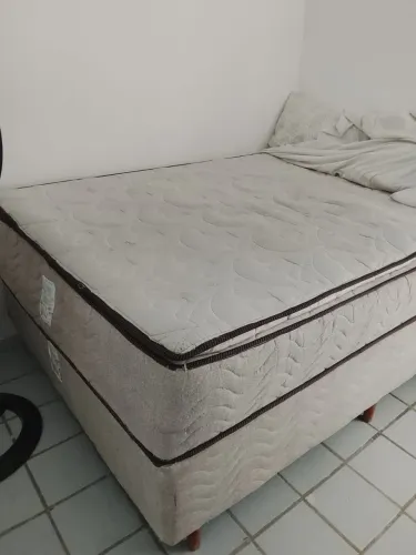 Cama box casal + colchão (aceito ofertas)