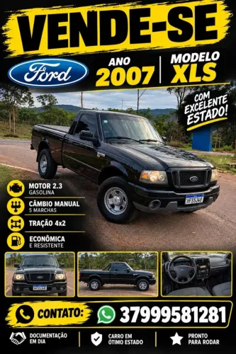 Ford Ranger XLS 2.3 16V 145cv/150cv 4X2 CS 2007