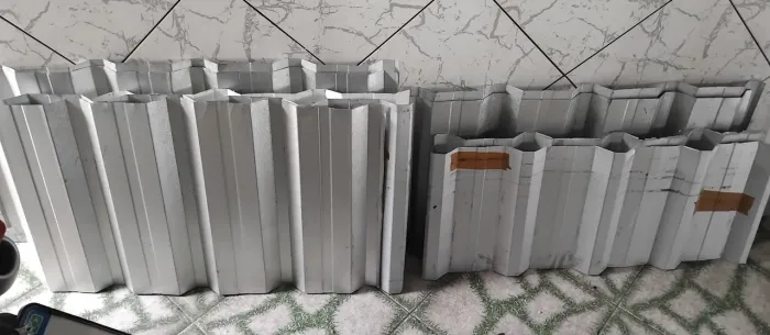Telha galvanizado (Quebra galho provisório ou perfeitamente )