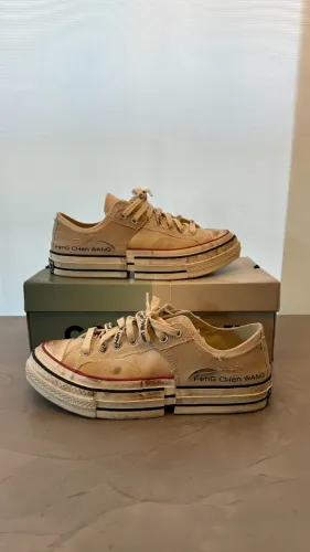 Tênis Feng Chen x Converse Chuck 70 2-in-1 Brown