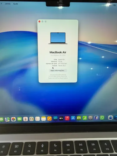 MacBook Air m3 - muito novo