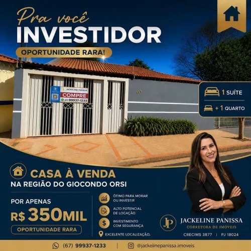 Casa a venda - Região do Giocondo Orsi