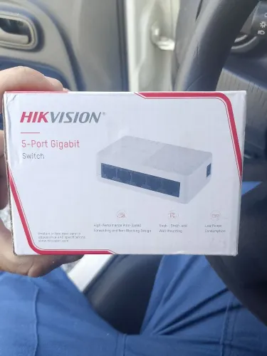Swith gigabit 5 portas Hikvision