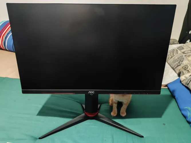 Monitor Gamer AOC Hero 23,8? IPS 144Hz - COM DEFEITO