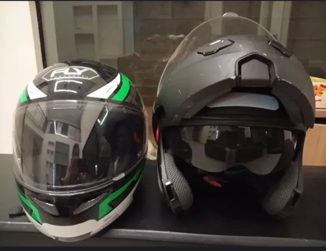 Capacetes de moto