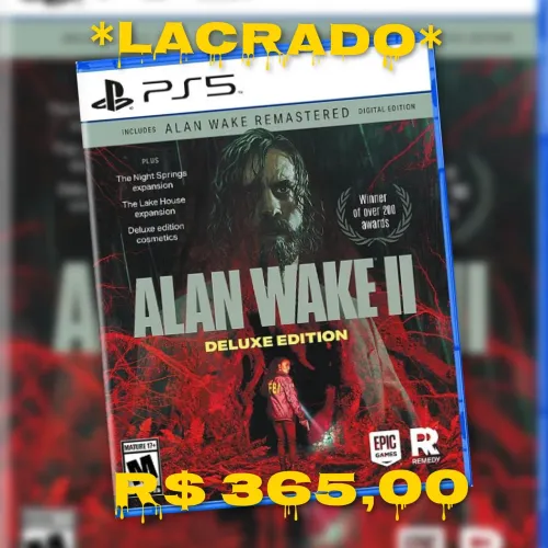 Alan Wake II - PS5 - Lacrado