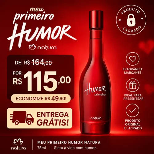 Natura perfume meu primeiro humor