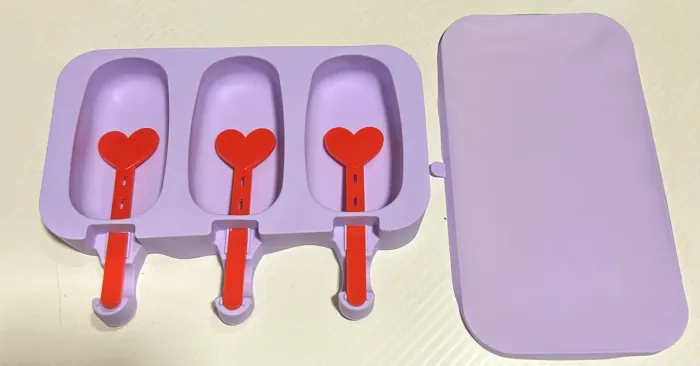 Forma de Silicone para fazer Picolé 