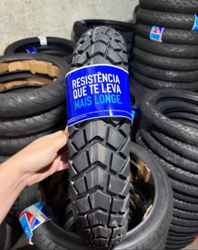 Promoção de Pneu Traseiro Vipal TR300 120/80-18 XRE 300 / Tornado / Lander / Tenere