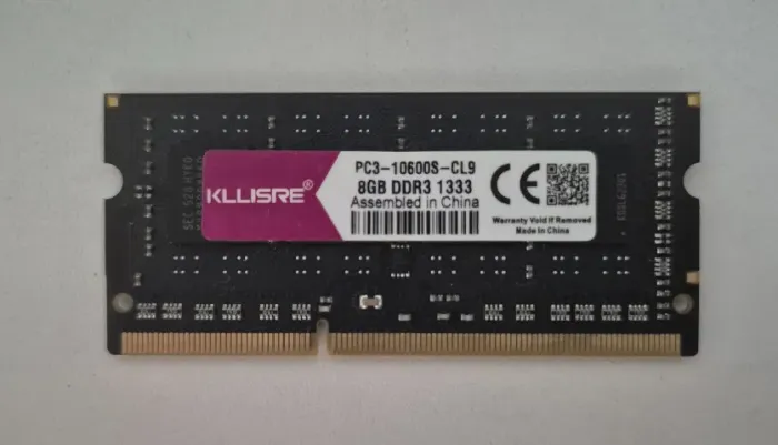 Memória ram 8GB DDR3 1333 notebook (sodim)