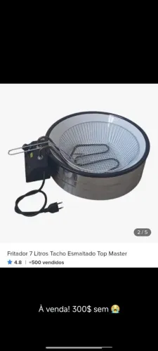 FRITADEIRA ELÉTRICA 7L