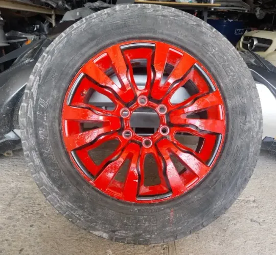 Roda Com Pneu Avulsa Original Chevrolet S10 E Trailblazer Ltz Aro 18 Vermelha  