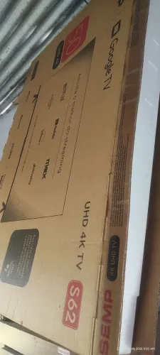 Kit Embalagem Caixa + Isopor P/ TV 50 Polegadas 