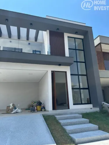 Casa de luxo em condomínio na cidade de Jundiaí-SP, no Recanto Quarto Centenário: 3 quarto