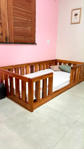 CAMA MONTESSORIANA DE SOLTEIRO EM MUIRACATIARA + COLCHÃO INCLUSO