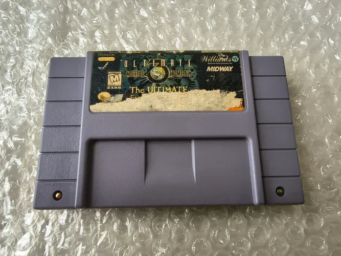 Ultimate Mortal Kombat 3 Original Super Nintendo SNES