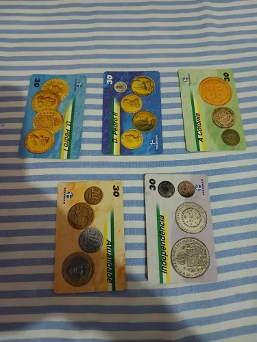 Cartões telefônicos para colecionadores 