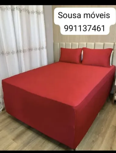 Cama com colchão bem confortável direto da fábrica pagamento no ato da entrega