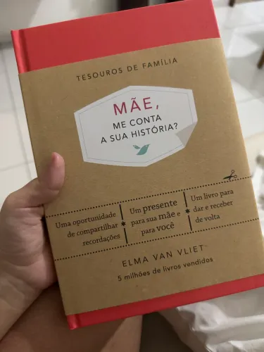 Livro Mãe, me conta a sua história