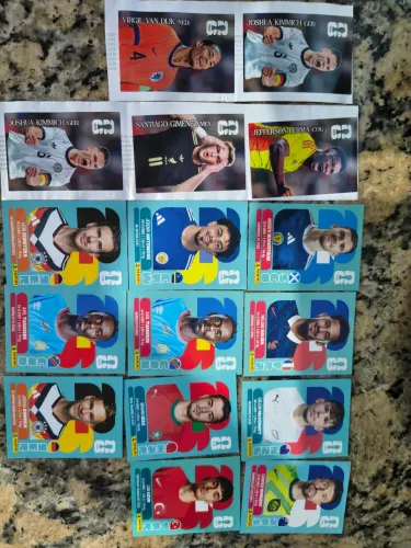 Figurinha da copa 5,00 / figurinha normais 1,50