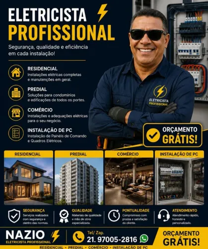Eletricista profissional
