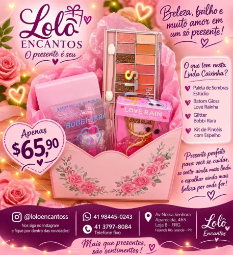 Kit maquiagem