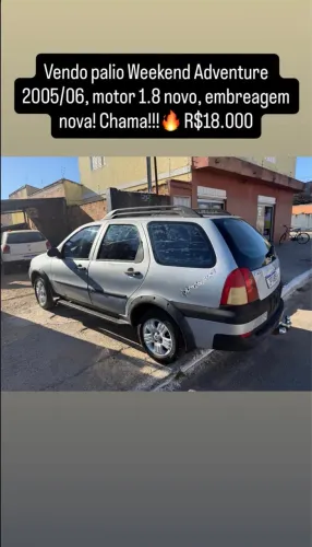 Fiat Palio Week. Adv/adv Tryon 1.8 MPI Flex 2006