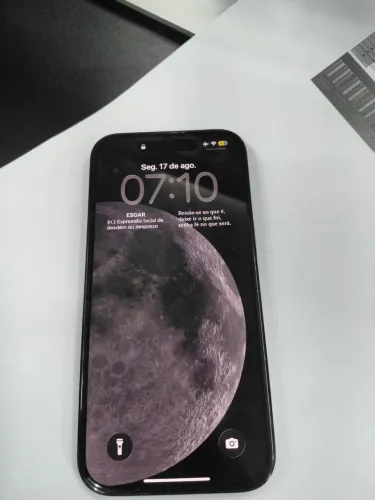 iPhone 15 / preto / 128Gb