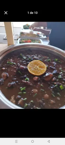 buffet de feijoada e churrasco