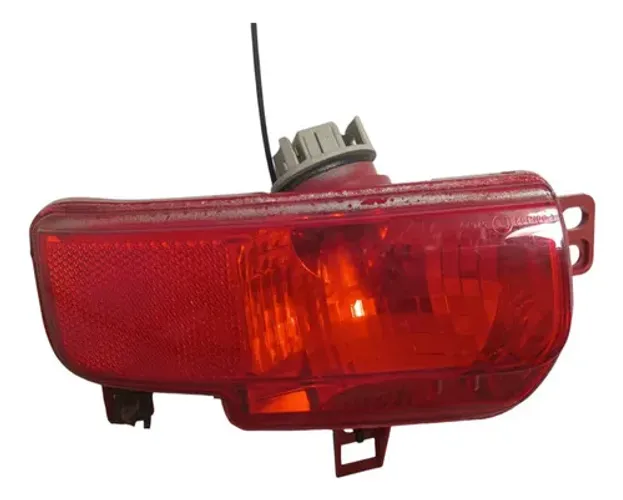 Lanterna Neblina Parachoque Traseiro Peugeot 207 2009 A 2013 Esquerdo/motorista Vermelho