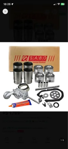 Vendo kit motor Cht 1.6 e Embreagem