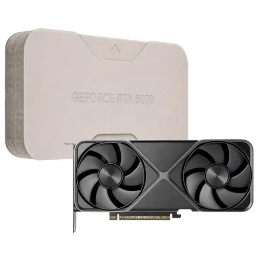 Placa de Vídeo NVIDIA RTX 5070 12GB GDDR7 Founders Edition PCIe 5.0