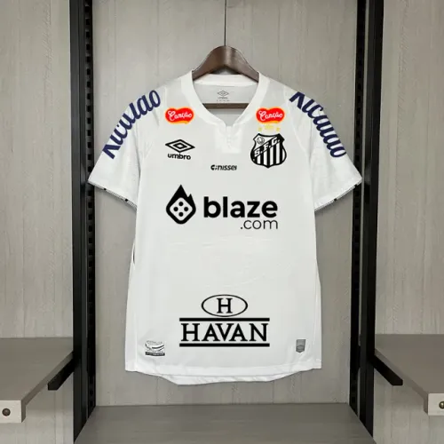 Camisa Santos Com Patrocínio Personalizada I 2024
