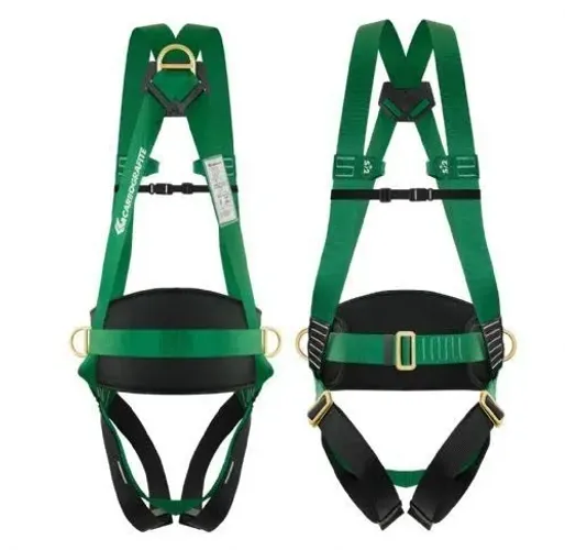 Kit Altura: Cinturão Acolchoado Cg 790ep + Talabarte Duplo Y Carbografite