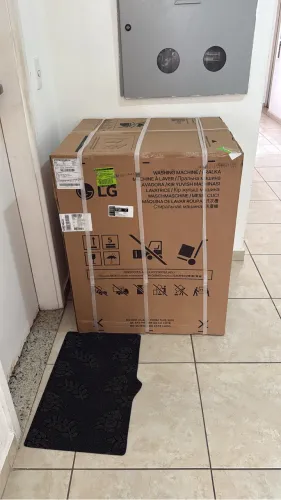 Vendo lavadora lava e seca LG vc2 inox preta 