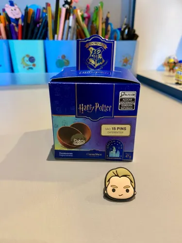 Pin Draco, Coleção Harry Potter da Cacau Show 